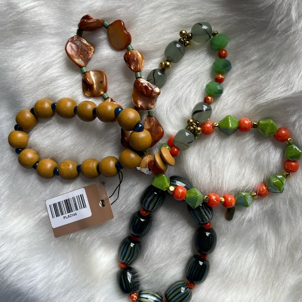 Treska stack stretch bracelet set